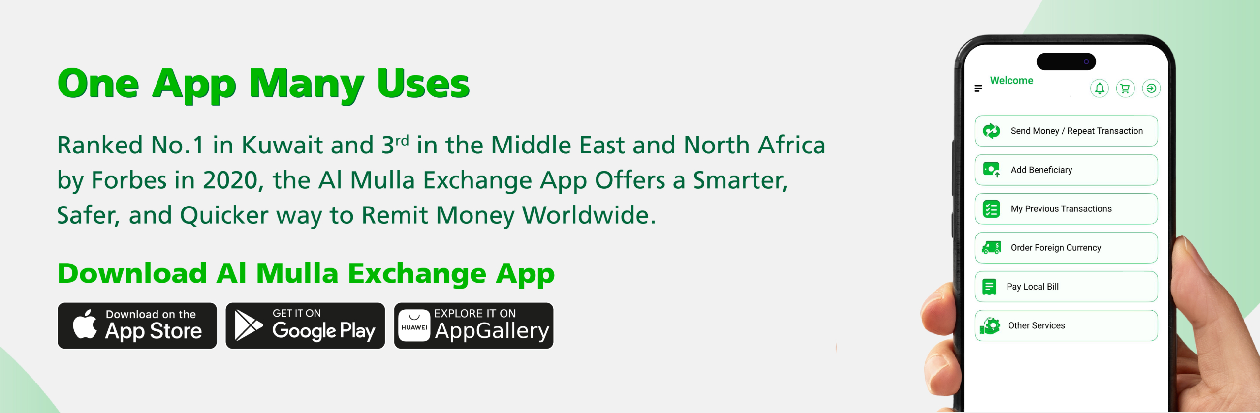 One App Many Uses